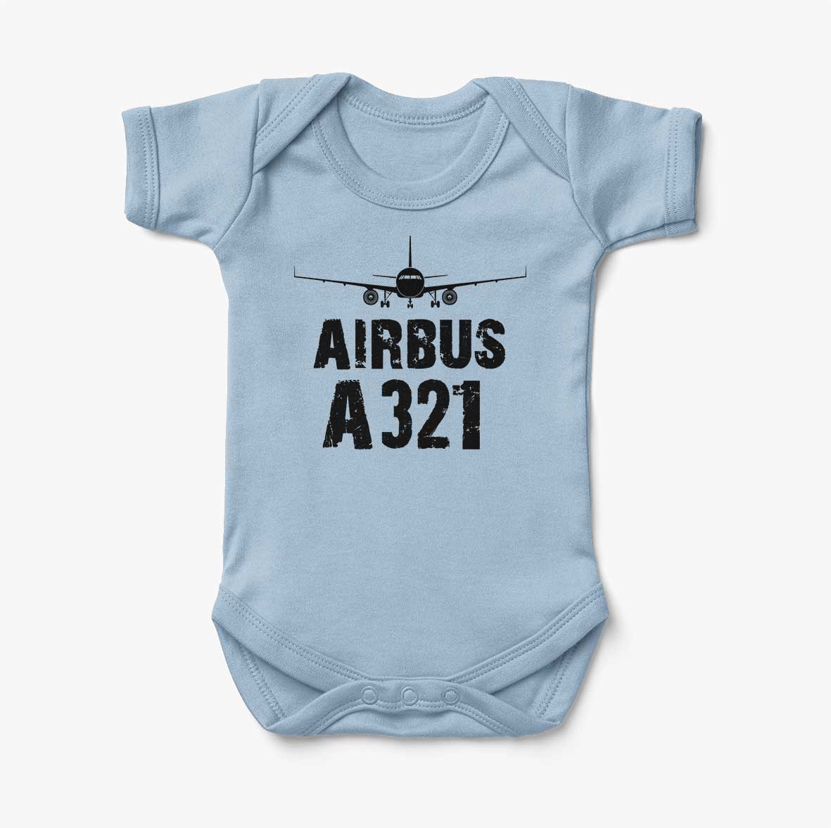 Airbus A321 & Plane Designed Baby Bodysuits