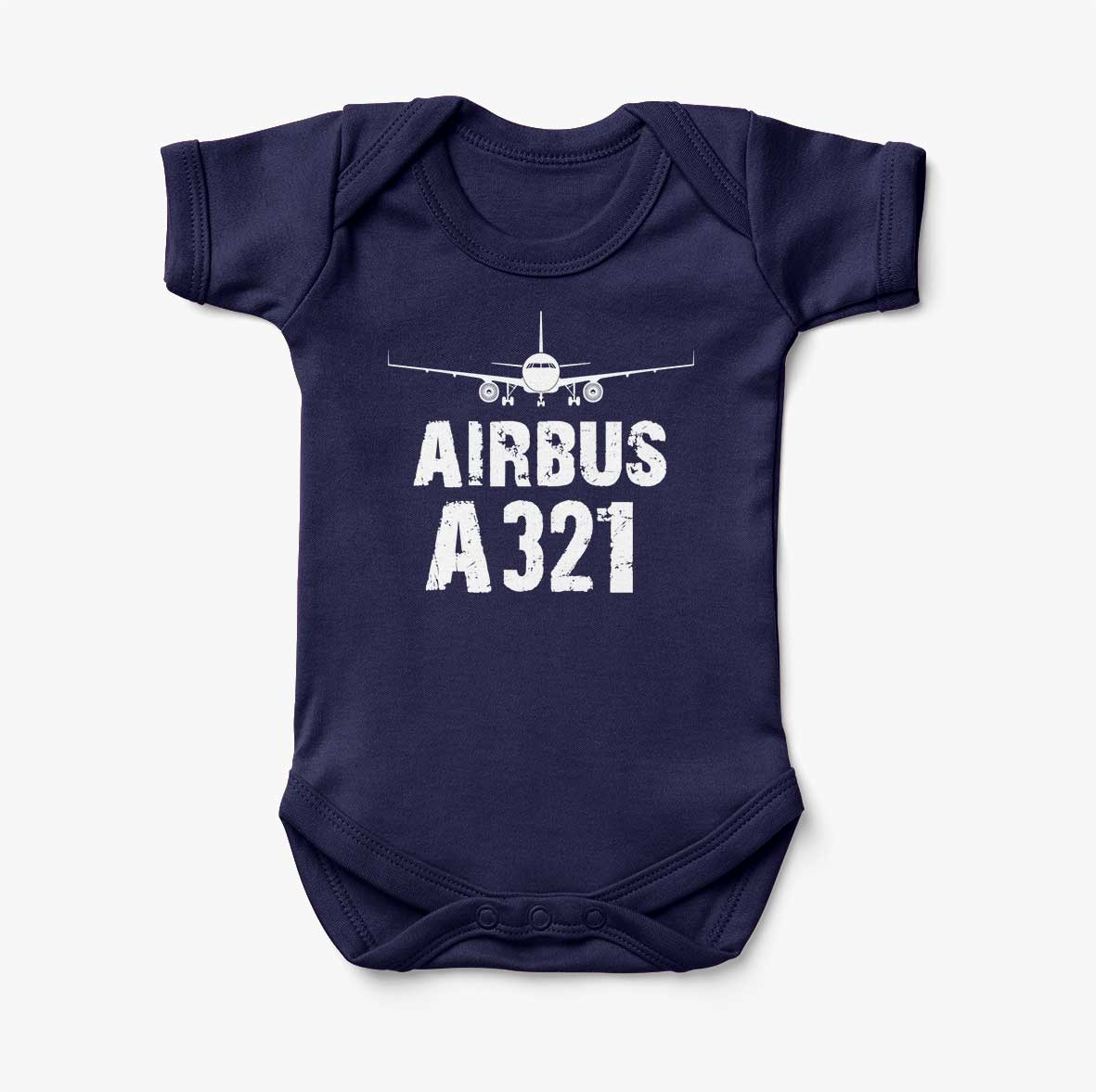 Airbus A321 & Plane Designed Baby Bodysuits