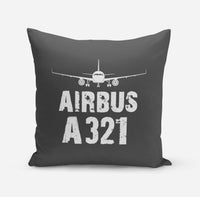 Thumbnail for Airbus A321 & Plane Designed Pillows
