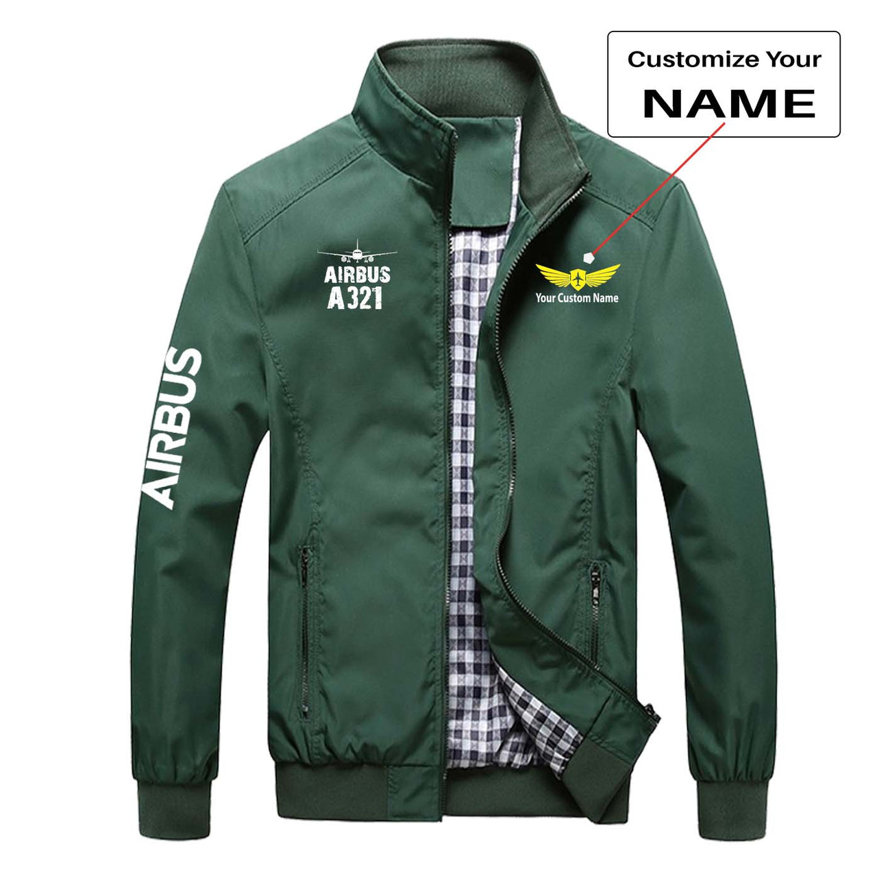 Airbus A321 & Plane Designed Stylish Jackets