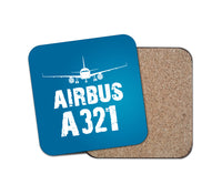 Thumbnail for Airbus A321 & Plane Designed Coasters