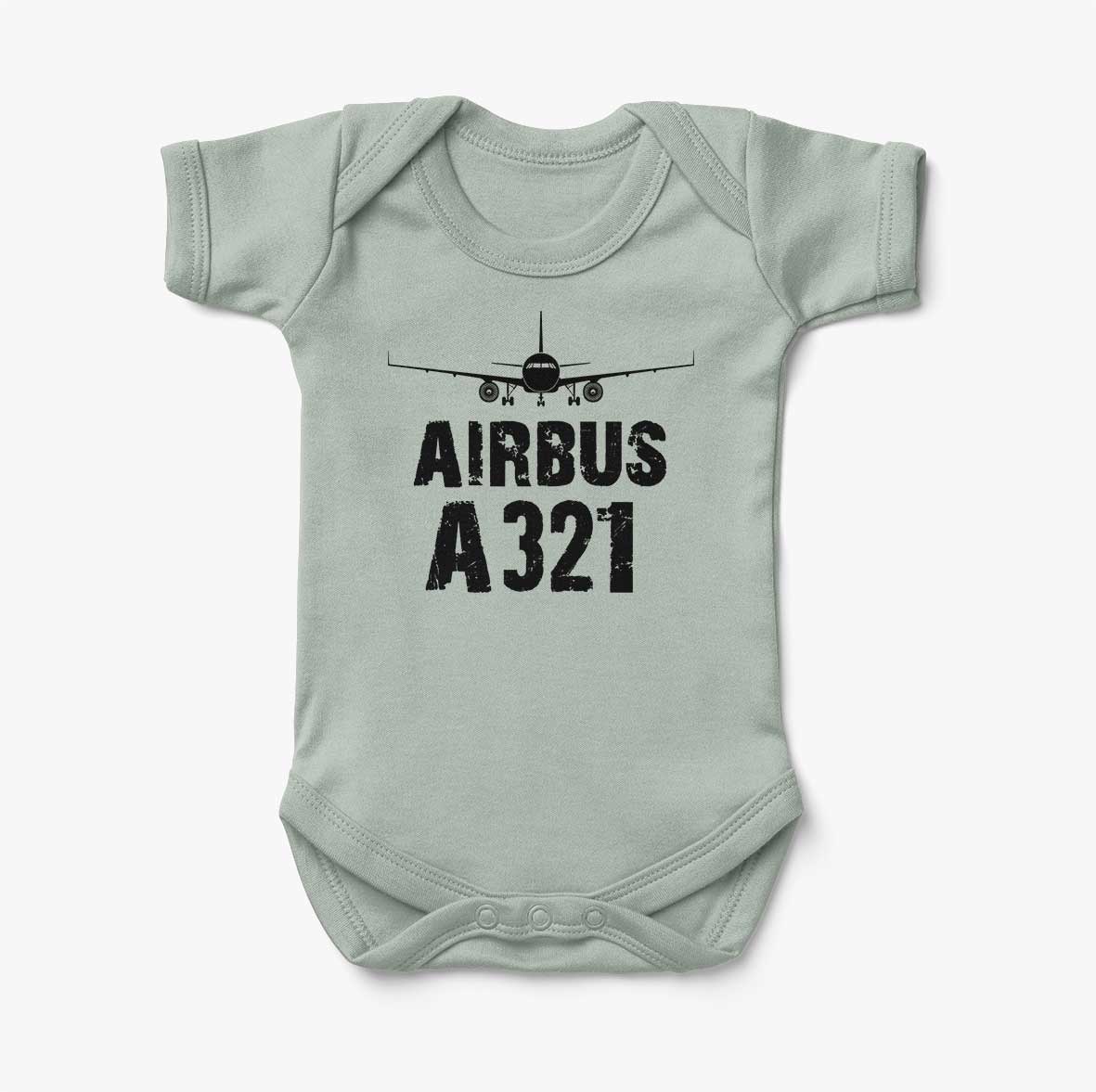 Airbus A321 & Plane Designed Baby Bodysuits