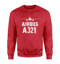 Thumbnail for Airbus A321 & Plane Designed Sweatshirts