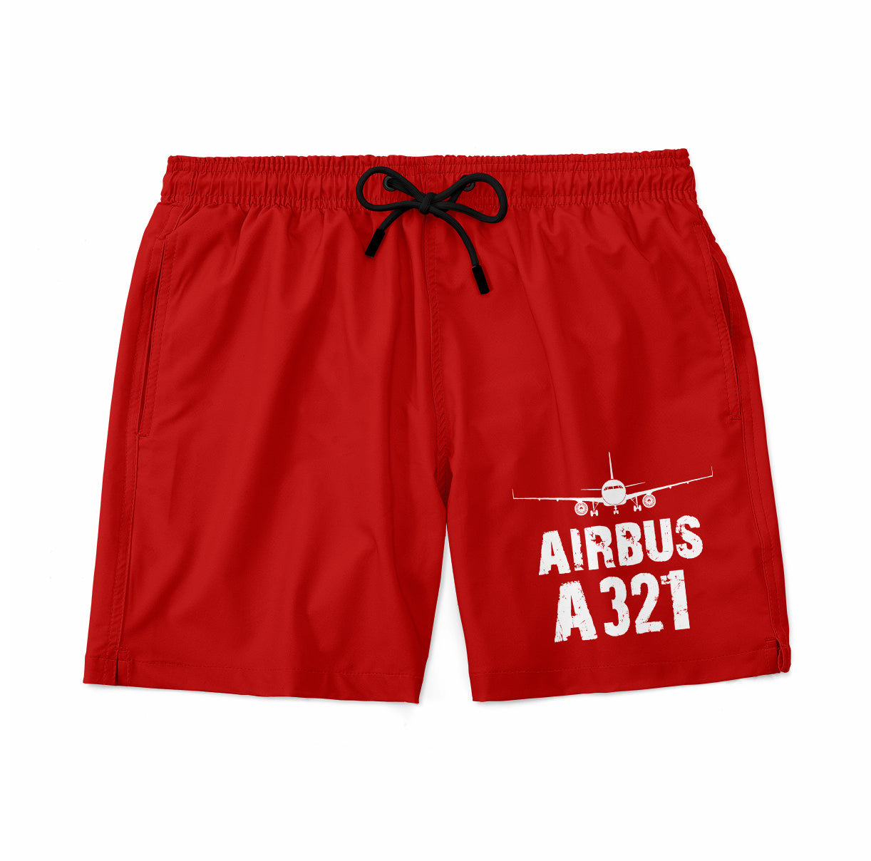 Airbus A321 & Plane Designed Swim Trunks & Shorts