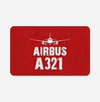 Thumbnail for Airbus A321 & Plane Designed Bath Mats