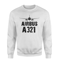 Thumbnail for Airbus A321 & Plane Designed Sweatshirts
