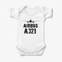 Thumbnail for Airbus A321 & Plane Designed Baby Bodysuits