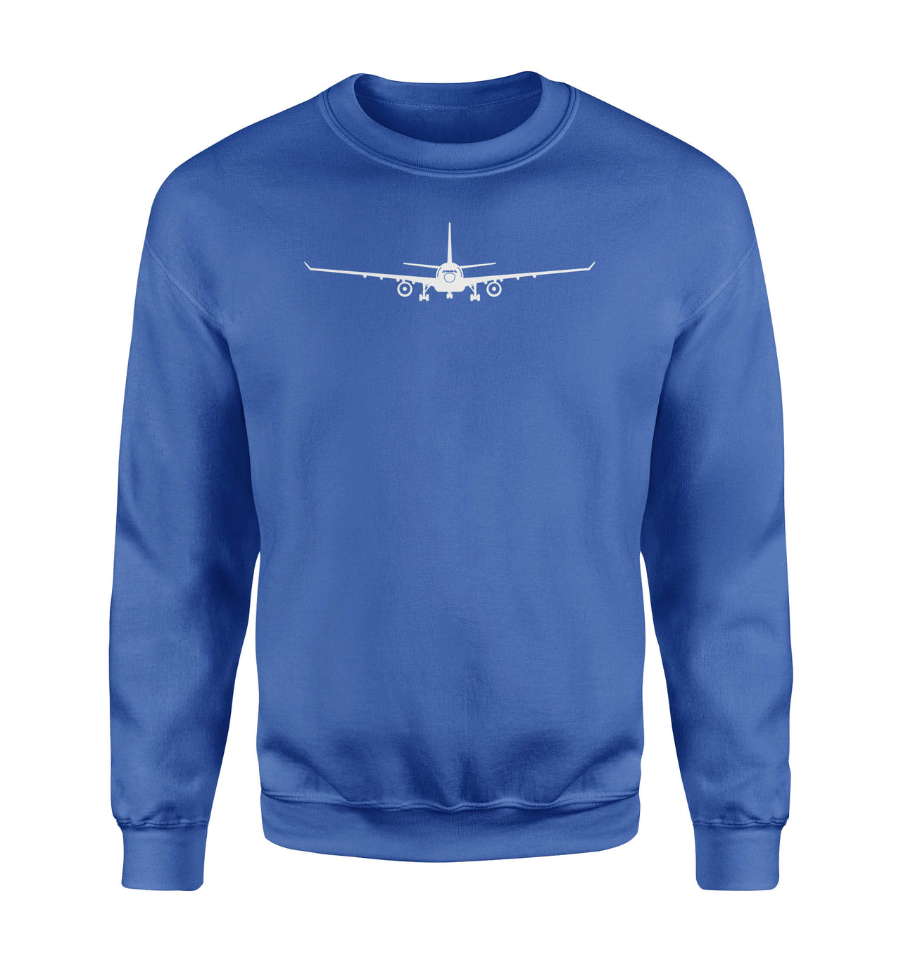 Airbus A330 Silhouette Designed Sweatshirts
