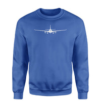 Thumbnail for Airbus A330 Silhouette Designed Sweatshirts