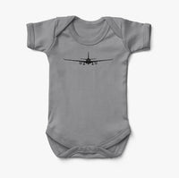 Thumbnail for Airbus A330 Silhouette Designed Baby Bodysuits