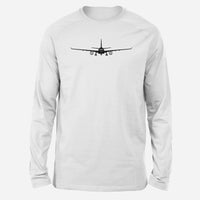 Thumbnail for Airbus A330 Silhouette Designed Long-Sleeve T-Shirts