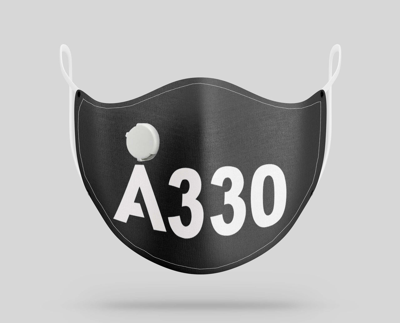 Airbus A330 Text Designed Face Masks