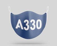 Thumbnail for Airbus A330 Text Designed Face Masks