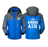 Thumbnail for Airbus A330 & Plane Designed Thick Winter Jackets