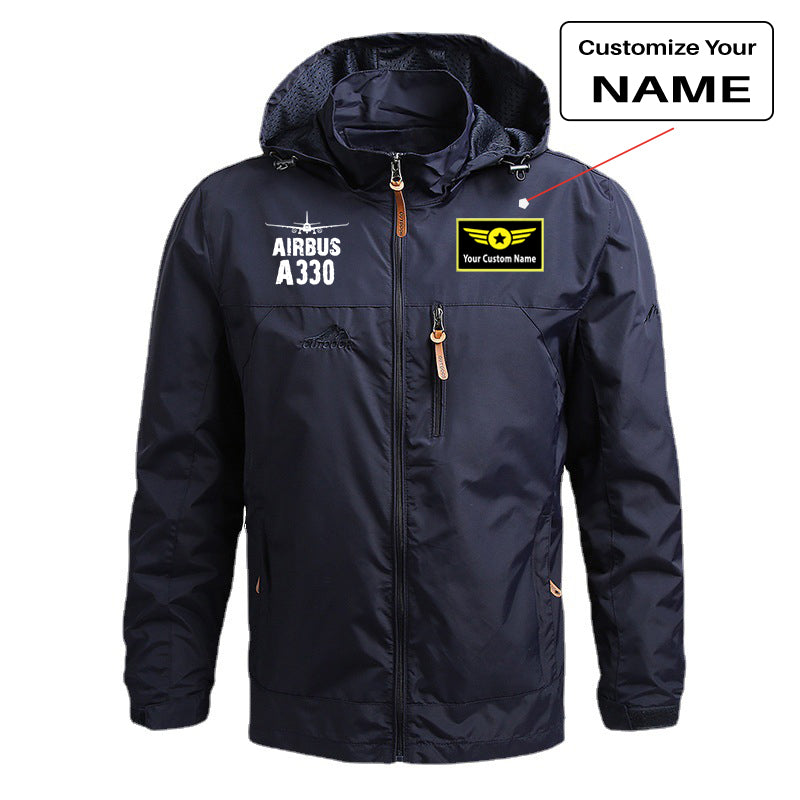 Airbus A330 & Plane Designed Thin Stylish Jackets
