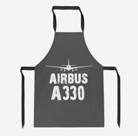 Thumbnail for Airbus A330 & Plane Designed Kitchen Aprons