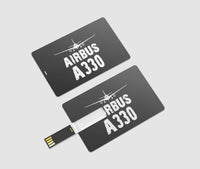 Thumbnail for Airbus A330 & Plane Designed USB Cards