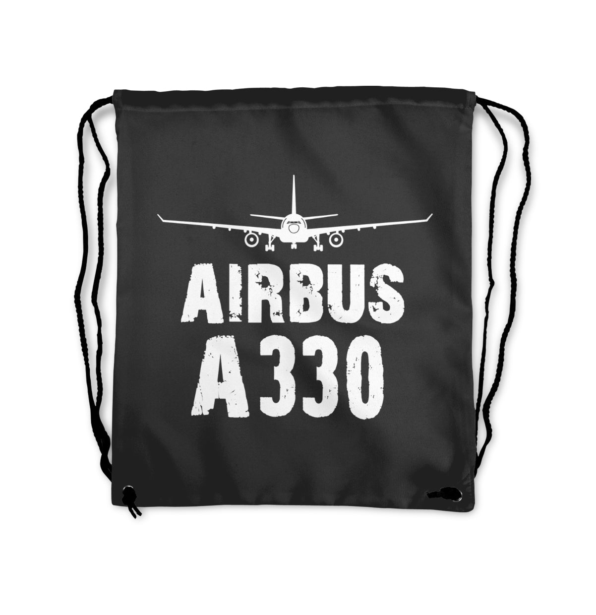 Airbus A330 & Plane Designed Drawstring Bags