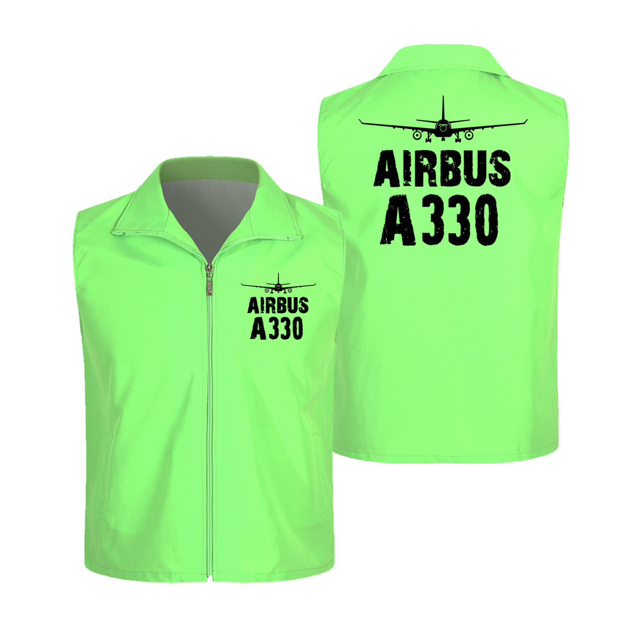 Airbus A330 & Plane Designed Thin Style Vests