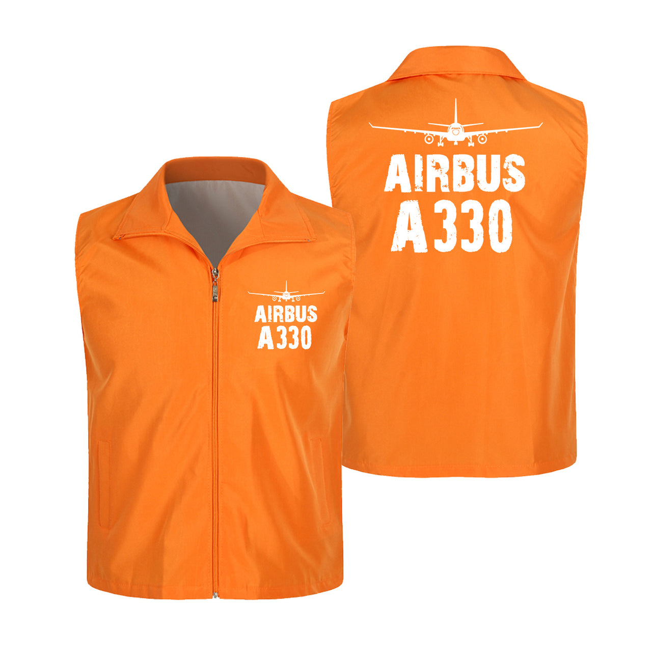 Airbus A330 & Plane Designed Thin Style Vests