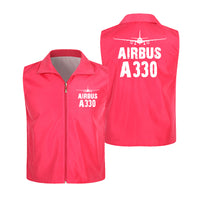 Thumbnail for Airbus A330 & Plane Designed Thin Style Vests
