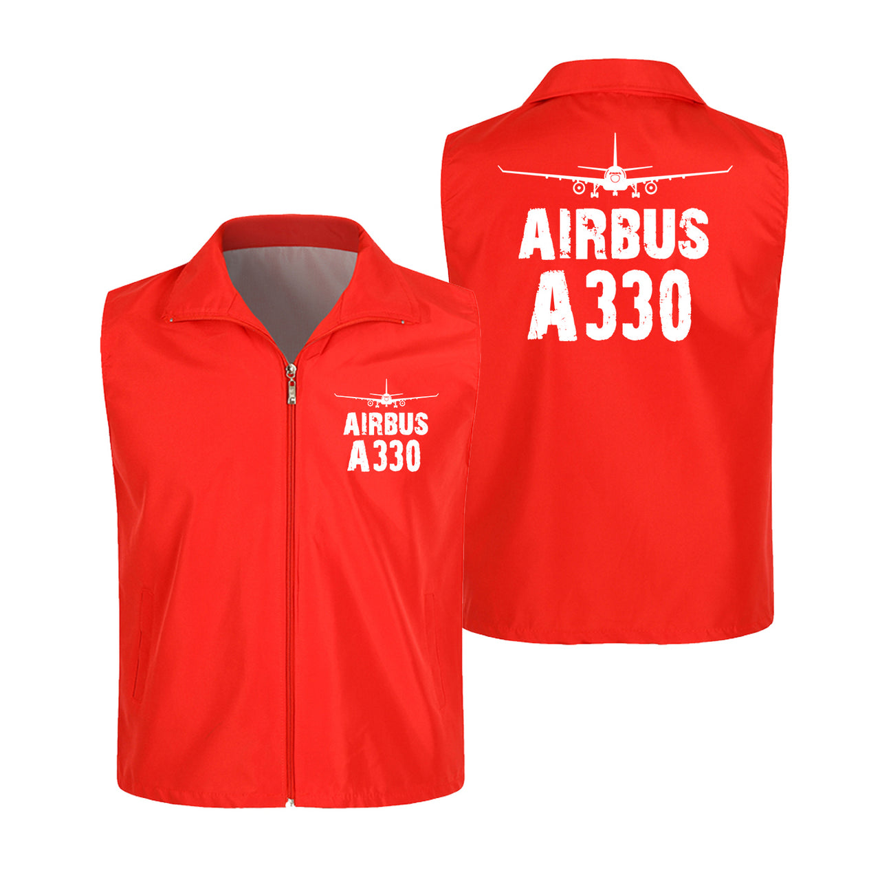 Airbus A330 & Plane Designed Thin Style Vests