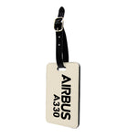 Airbus A330 & Text Designed Luggage Tag