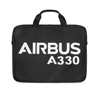 Thumbnail for Airbus A330 & Text Designed Laptop & Tablet Bags