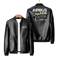 Thumbnail for Airbus A330 & Trent 700 Engine Designed PU Leather Jackets