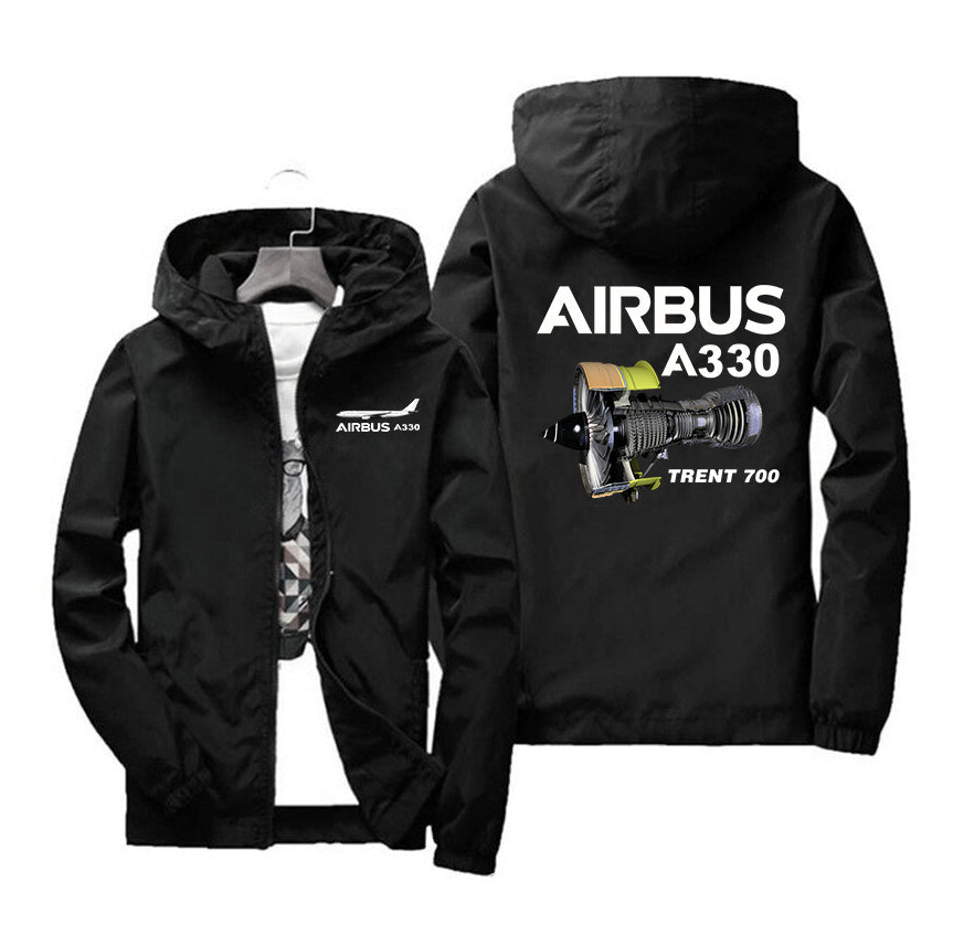 Airbus A330 & Trent 700 Engine Designed Windbreaker Jackets