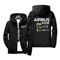 Thumbnail for Airbus A330 & Trent 700 Engine Designed Windbreaker Jackets
