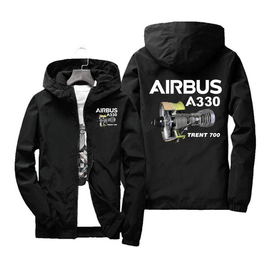Airbus A330 & Trent 700 Engine Designed Windbreaker Jackets