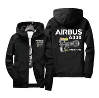 Thumbnail for Airbus A330 & Trent 700 Engine Designed Windbreaker Jackets