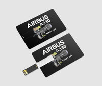 Thumbnail for Airbus A330 & Trent 700 Engine Designed USB Cards