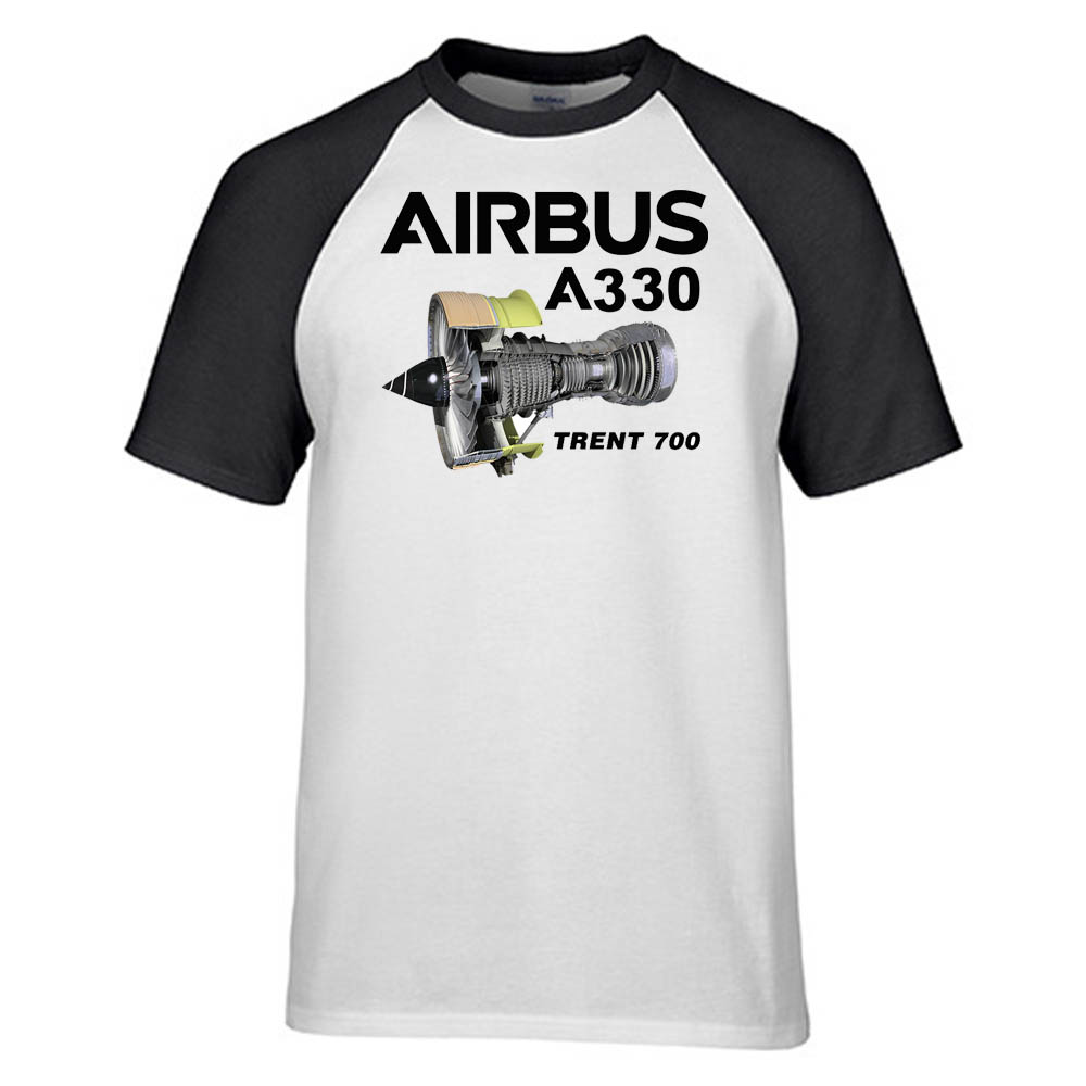 Airbus A330 & Trent 700 Engine Designed Raglan T-Shirts