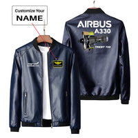 Thumbnail for Airbus A330 & Trent 700 Engine Designed PU Leather Jackets
