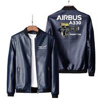 Thumbnail for Airbus A330 & Trent 700 Engine Designed PU Leather Jackets