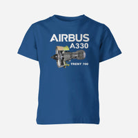 Thumbnail for Airbus A330 & Trent 700 Engine Designed Children T-Shirts