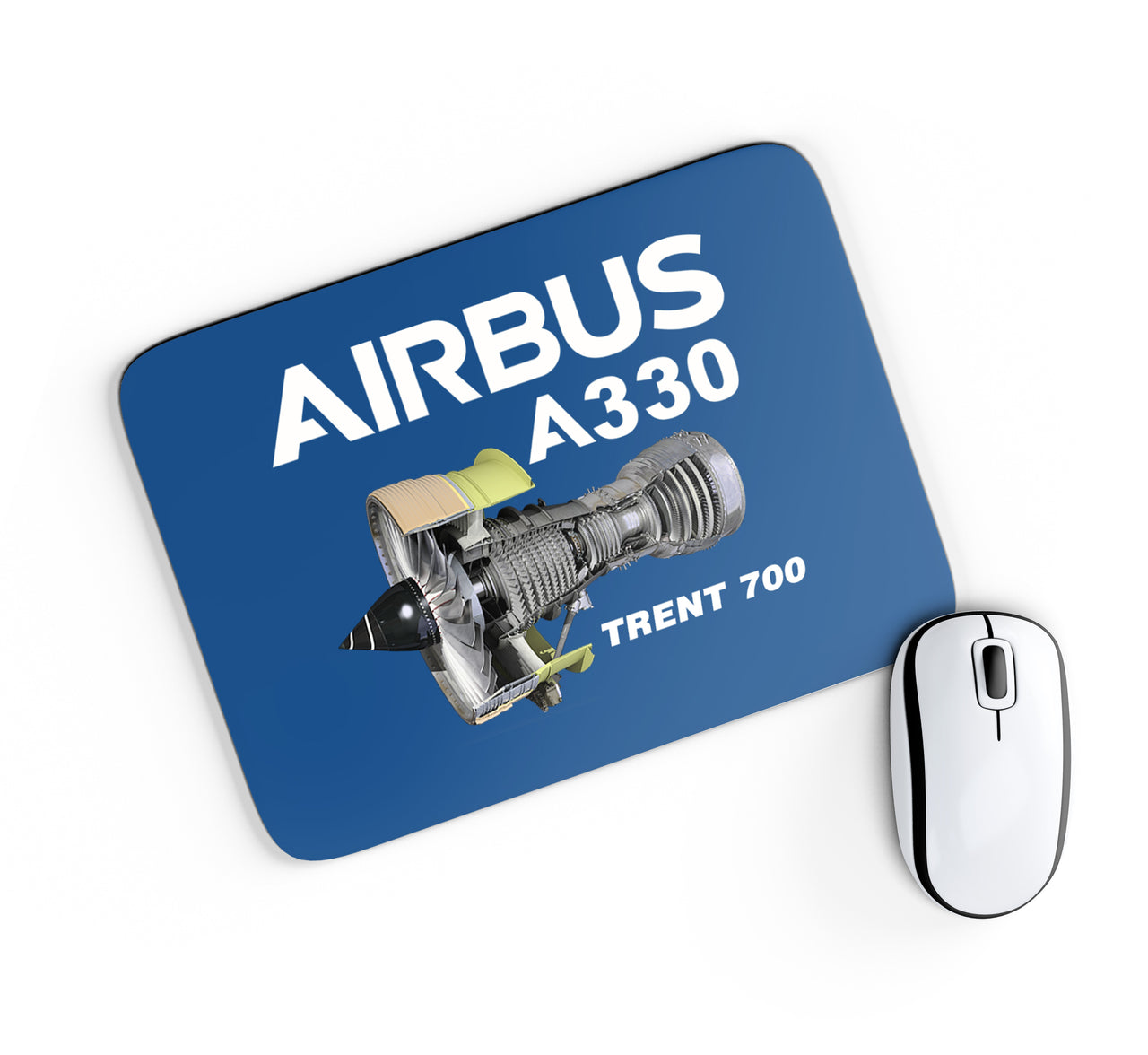 Airbus A330 & Trent 700 Engine Designed Mouse Pads