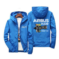 Thumbnail for Airbus A330 & Trent 700 Engine Designed Windbreaker Jackets
