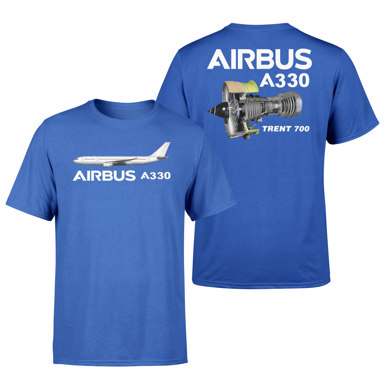 Airbus A330 & Trent 700 Engine Designed Double-Side T-Shirts