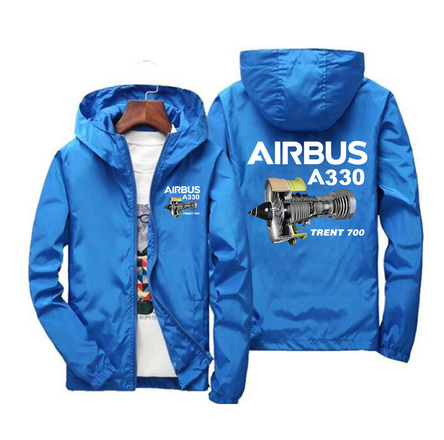 Airbus A330 & Trent 700 Engine Designed Windbreaker Jackets