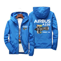 Thumbnail for Airbus A330 & Trent 700 Engine Designed Windbreaker Jackets