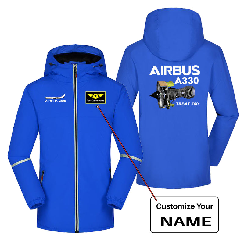 Airbus A330 & Trent 700 Engine Designed Rain Coats & Jackets