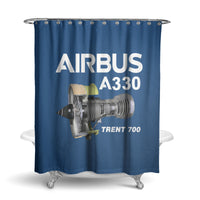 Thumbnail for Airbus A330 & Trent 700 Engine Designed Shower Curtains