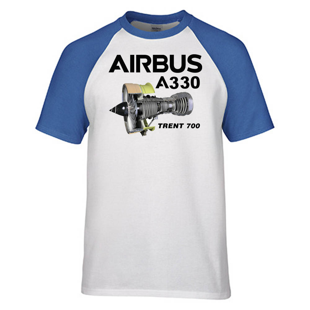 Airbus A330 & Trent 700 Engine Designed Raglan T-Shirts