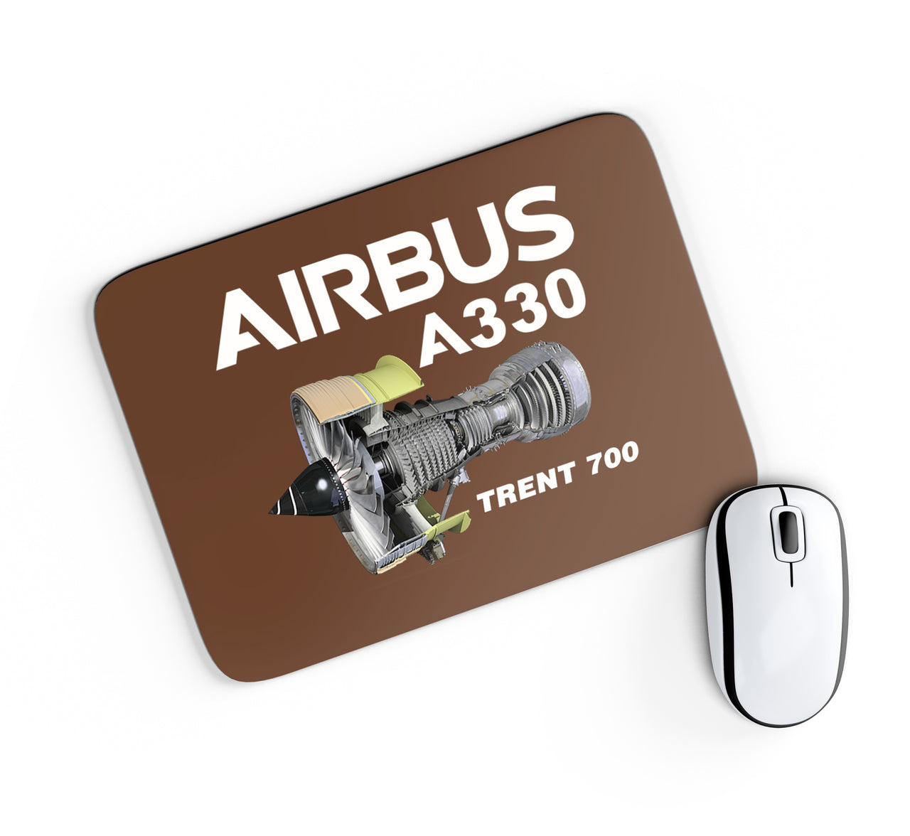 Airbus A330 & Trent 700 Engine Designed Mouse Pads