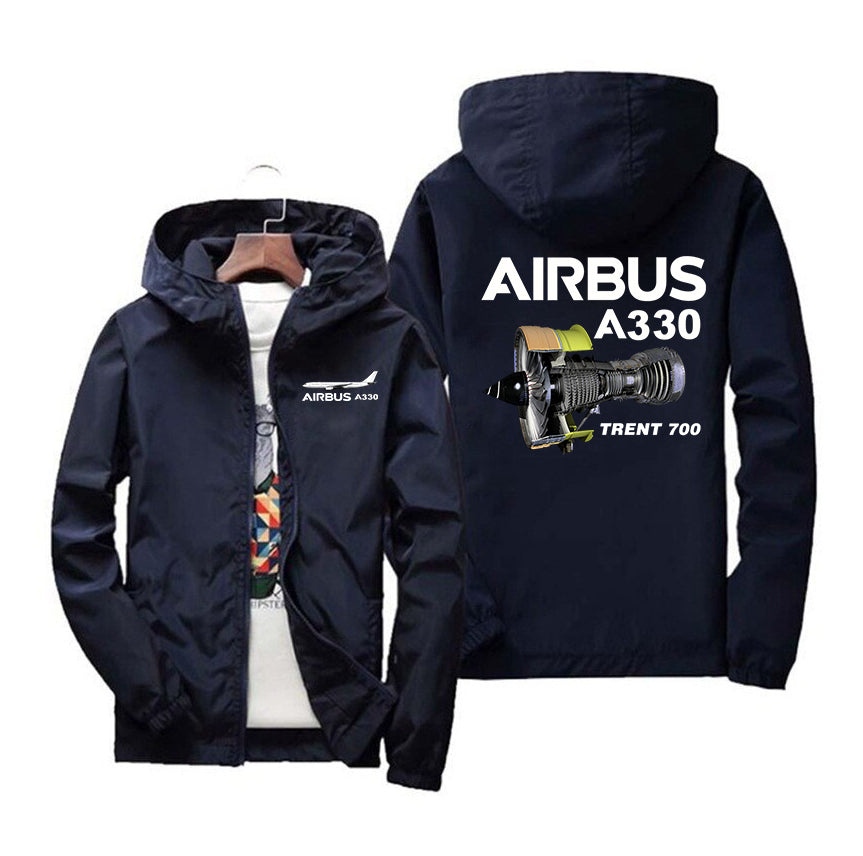 Airbus A330 & Trent 700 Engine Designed Windbreaker Jackets