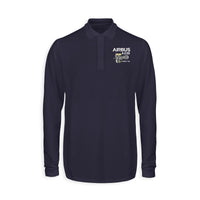 Thumbnail for Airbus A330 & Trent 700 Engine Designed Long Sleeve Polo T-Shirts