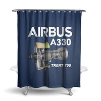 Thumbnail for Airbus A330 & Trent 700 Engine Designed Shower Curtains